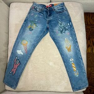 Ice Cream Denim Jeans